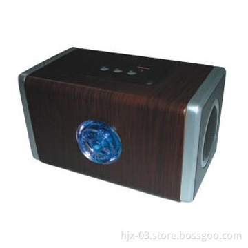 SD card and U disk wooden speaker